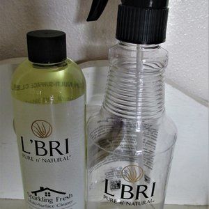 L'BRI Pure & Natural Multi-Surface Cleaner Concentrate w/ Spray Bottle